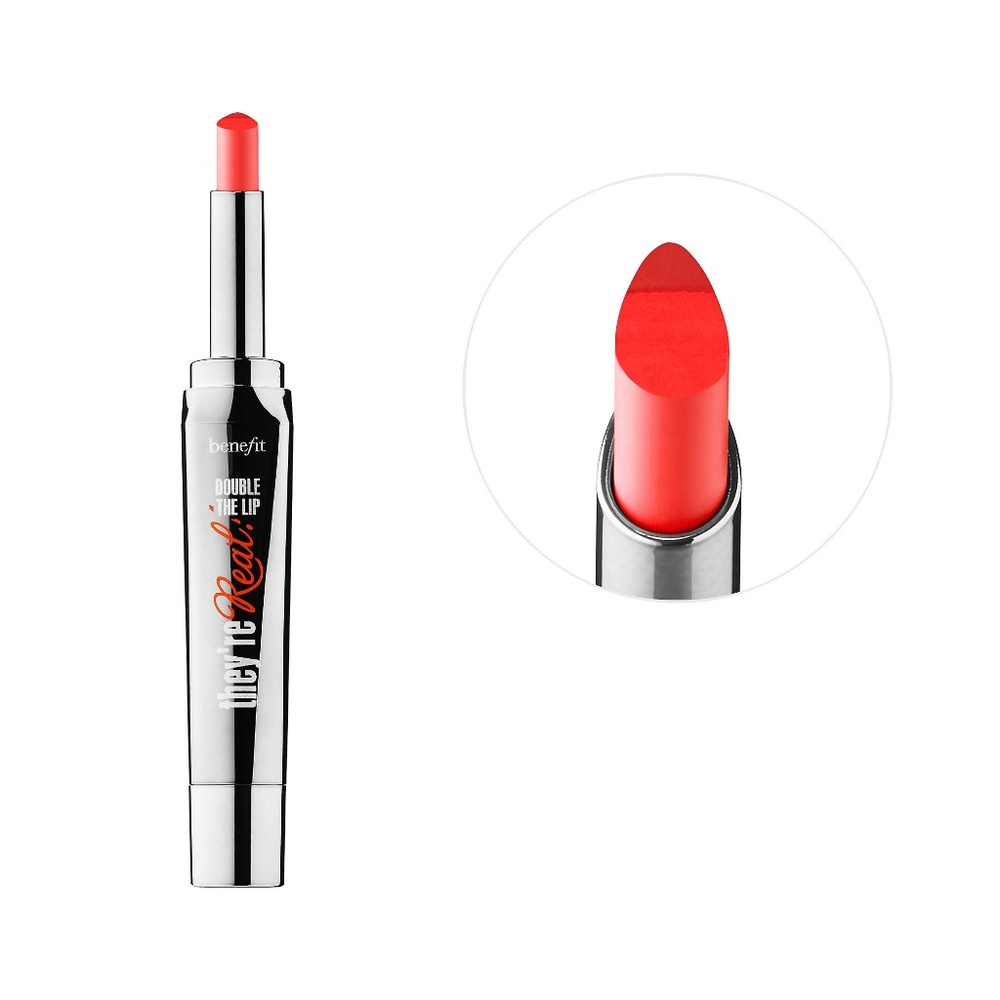 🔴Benefit They're Real Double The Lip - Flame Game